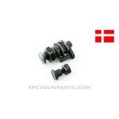 Madsen M-53 SMG Stock Hinge Assembly Bolts, Part #33, 35, 36, 44-47, 50, 51 *Good* 