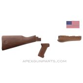 WASR-10 / AK-47 Century Arms 50th Anniversary Stock Set, Walnut, US Made 922(r)  *NEW Old Stock* 
