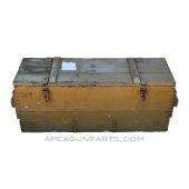 Thompson M1A1 Wood Storage Crate, T4, OD Green, *Fair*, Sold *As Is* 