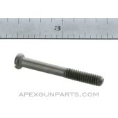 Taurus Revolver Grip Screw, 25mm Long, Nickel, *NOS* 