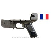 French MAT-49 Project Lower Receiver, W/ Trigger Group & Pistol Grips, W/O Grip Safety *Fair* 