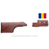 Romanian RPK Clubfoot Stock and Handguard Set, *Excellent*