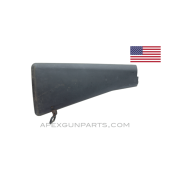 Colt M16 Solid Body Buttstock, Type D 1964-1969, With Buttplate and Sling Swivel, *Good*