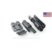 Hungarian AMD-65 Aluminum Quad Rail, No Cross Locking Screws, *Shopworn / As-Is*