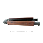 FAL L2A1 / C2A1 Heavy Bipod, Wood Trimmed Legs, *Very Good* 