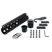 UTG PRO Model 4 AR15 Rail, Free Floating, 7", NEW, US Made