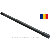 Romanian AKM Barrel, Chrome Lined, Cold Hammer Forged, Threaded Muzzle, 12" Long, Blued, 7.62x39, *NEW* 