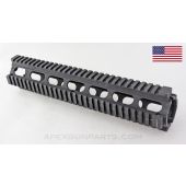 Armalite AR-15 / M16 Drop In Quad Rail Handguard, 12" Rifle Length, 2-Piece M1913, 5.56 / .308 *Excellent* 