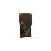 M-16 / M4 Dual Mag Pouch CQB, Woodland *Good*