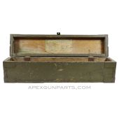 WWII Purves Manufacturing Wood Tool Box, 1944 *Good* 