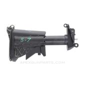 M249 Collapsible Buttstock, 5 Position w/ Hydraulic Buffer, Early Style, USGI Issue *Good*