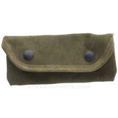 USGI Grenade Sight Case, OD Green Canvas *Good*