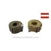 STEYR AUG Sling, 52", Complete, Green Canvas *Good* 