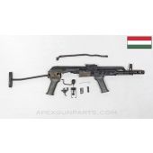 Hungarian AMD-63 Side Folder Parts Kit, 10.5" Original Barrel, w/ Polymer Grips, 7.62x39 *Good*