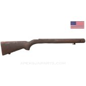 Winchester M75 Military Target Stock w/Swivels and Adjustment Base, NO Butt Plate, 31.25", Plain Walnut, .22LR *Good* 