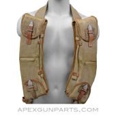 German MG-13 Magazine Pouch Rig, w/ 8 25rd Magazines &amp; Carrier Sling *Good*