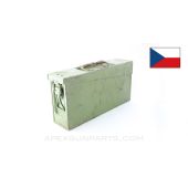 Czech ZB-37 Ammo Can, w/ Carry Handle, No Belt Alignment Insert *Good*