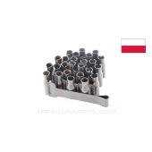 Polish PKM Belt, 25rd, w/ Starter Tab, 7.62x54r *Good/Rusty*