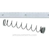 Taurus Revolver Extractor Spring w/Rod Collar, 45.5mm, *NOS* 