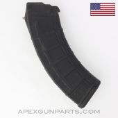 Magpul PMAG AK/AKM Gen M3 Magazine, w/ Steel Locking Lugs, 30rd, 7.62x39, U.S. Made, 922(r) Compliant, Black Polymer *Good*