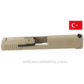 Canik TP9 SF Pistol Slide, 9x19, Desert Tan, Mostly Stripped *Good* 