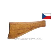 Czech VZ-58 Buttstock, Stripped Of All Metal Parts, Wood *Good* 