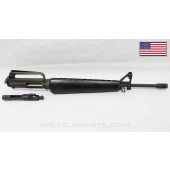 Colt M16 Upper Assembly, 20" Barrel, Bird Cage Flash Hider, Slick Side Bolt Carrier Assembly, Charging Handle, No Port Cover, 5.56X45 NATO *Good* 