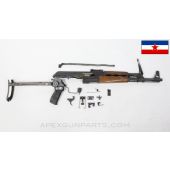 Yugoslavian M64 Underfolder Parts Kit, w/ Original Populated Barrel, Milled, Matching, 7.62x39 *Very Good*