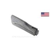 AK-47 Buttstock, No Metal, Double Rear Tang, Black Laminated *NOS / Blemished*