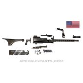 Browning 1919A6 Parts Kit w/Stock, Carry Handle & Torch Cut RHSP, No Bipod, Chrome Plated Trunnion, USGI .30-06 