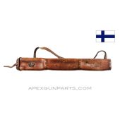 Finnish Lahti-Saloranta M/26 MG Barrel Carrier, Brown Leather, Finnish *Good* 