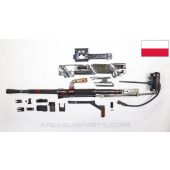 Goryunov SGMT Cutaway Parts Set, w/ Torch Cut Receiver and Drilled Barrel, Solenoid Spade Grip, 7.62x54R *Good*