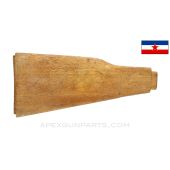 Yugoslavian M64 Buttstock Elm Wood, Water Stained, Unfinished *NOS*