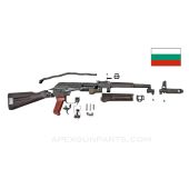 Bulgarian AK-74 Parts Kit, Plum Polymer Furniture, No Firing Pin, 5.45x39 *Good*  