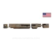 M1 / M1A1 Thompson Torch Cut Receiver Project, Has Threaded Nose Section, Includes Back End *Fair / Rusty* 