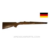 Mauser K98 Magnum Stock, Whitworth, Walnut w/Cheek Rest & Recoil Pad, w/ Trigger Guard cut *Very Good*