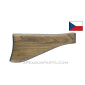 VZ-58 Buttstock, Wood, No Parts Fitted, Czech, Dark Finish *Very Good* 