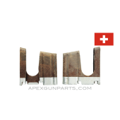 Swiss 7.5x55 Stripper Clip, Service Type, Brown, *Good* 