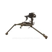 MAG58 / M240 Steel Tripod w/Custom Adapter for Socket, Browning .30cal / .50cal Israeli Combo Cradle w/Can Holder  *Good*  