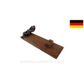 MG-15 / ST-61 Barrel Vise, Wood Base, WW2 German *Very Good* 