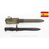 CETME Model C Bayonet and Scabbard *Good* 