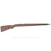 G24T Mauser Stock, 37.5&quot;, Waffen Marked, Czech Blank, w/ Bayonet Lug & Buttplate, WW2 Issue *Good*