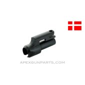 Danish Krag Rifle Bolt Sleeve, Blued *Good*