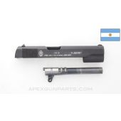 Argentinian 1927 Sistema Slide, Stripped w/ Numbers Matching Barrel, C.F.S. Marked, 45ACP  *Very Good*