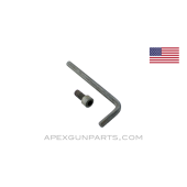 M1 Garand Front Sight Adjustment Screw & Wrench *Good*