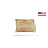 M1 Gas Mask Waterproofing Bag Kit, 12 x 19", Plastic, *Good*