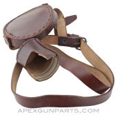 RPG-7 Sling with Covers, Brown Leather *NOS* 