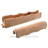 Yugoslavian M70 Handguard Set, Wood, Unfinished, NEW