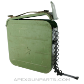 Chinese SG-43 Ammo Can With Yugoslavian M84 Links, Assorted, 7.62x54r, *Good* 