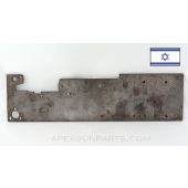 Browning 1919 Left Hand Side Plate (LHSP) 7.62 with Extractor Cam, Bead Blasted, *Good / Stained*